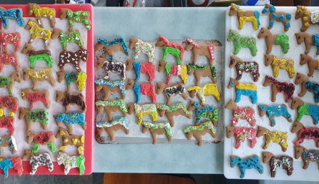 RDA Gingerbread horses RDA Gingerbread horses