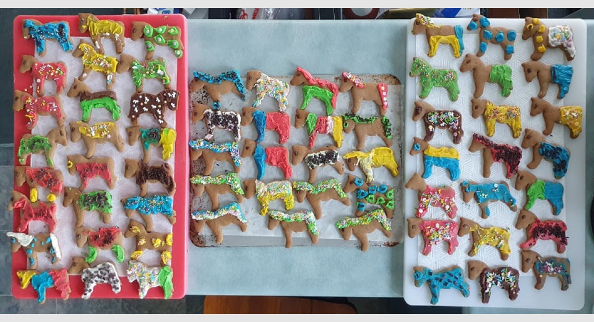 RDA Gingerbread horses