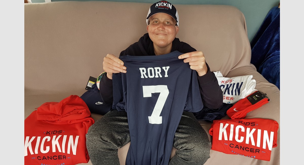 Rory Kids Kickin Cancer Soccer Club Kit 2