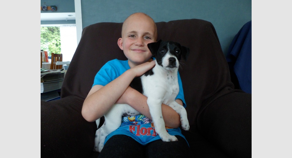 Rory new puppy Fern Dec 2011
