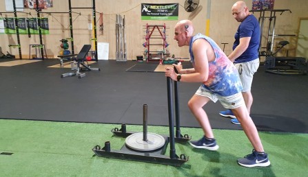 Sled Next Level Fitness Rory and Dane Sled Next Level Fitness Rory and Dane